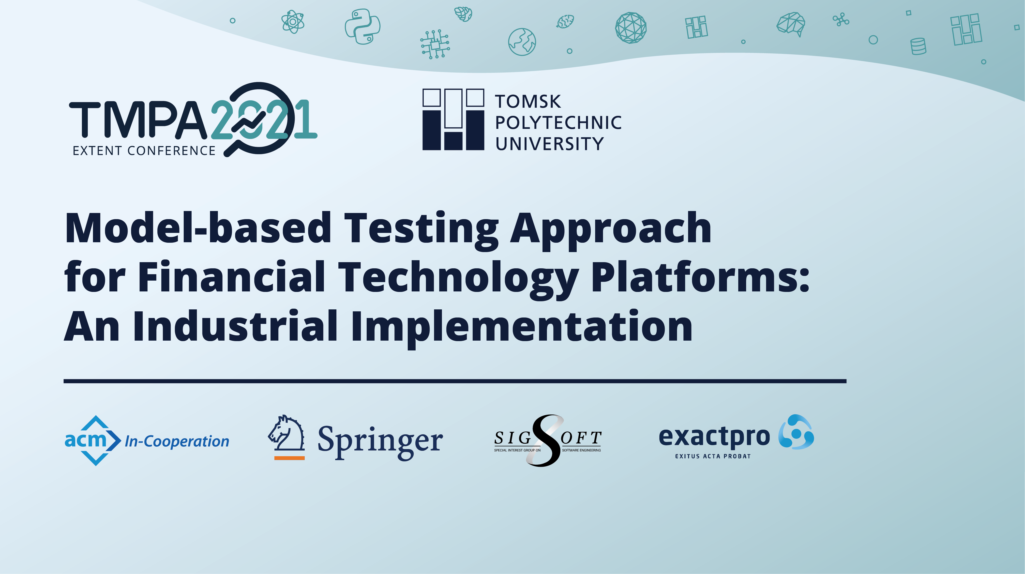 Model-based Testing Approach for Financial Technology Platforms: An Industrial Implementation