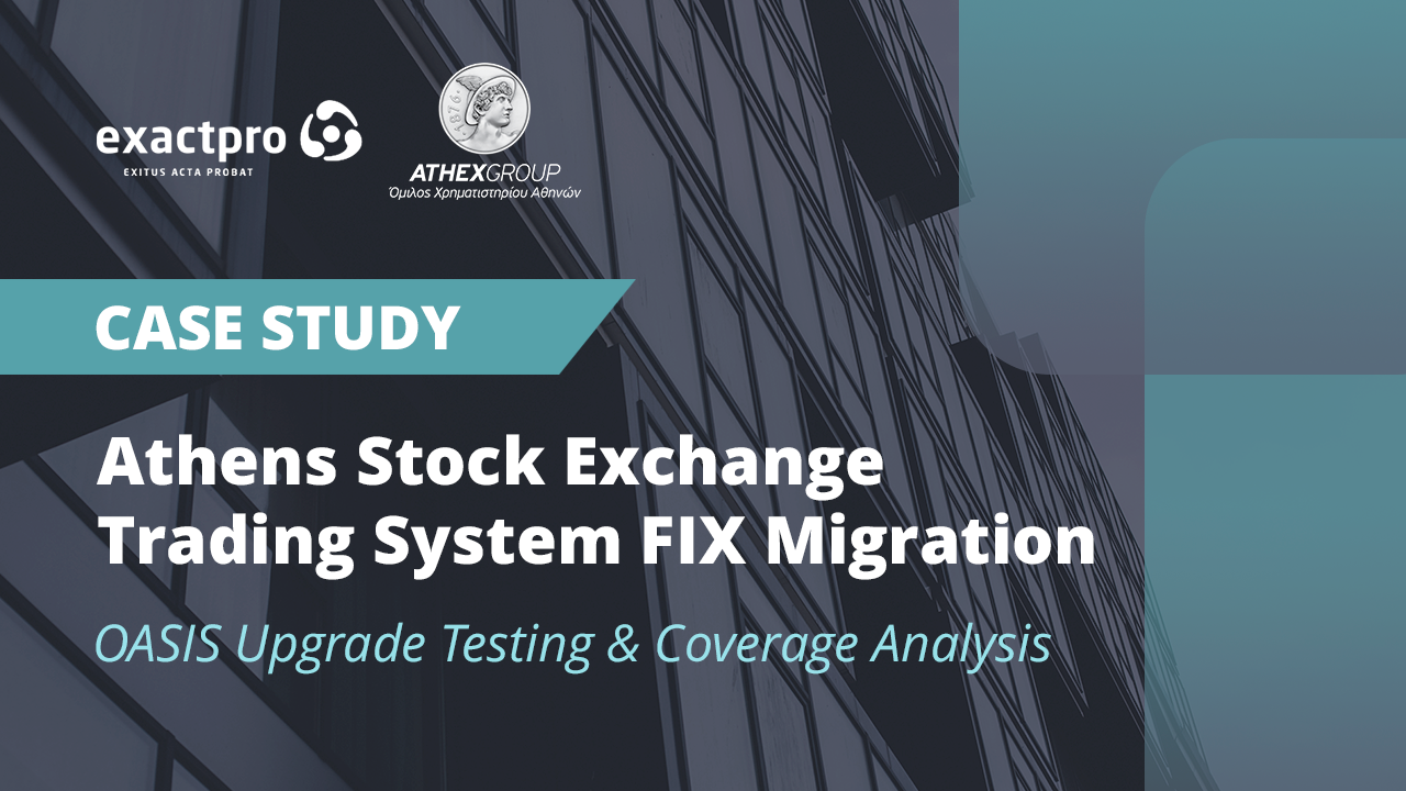 Athens Stock Exchange Trading System FIX Migration