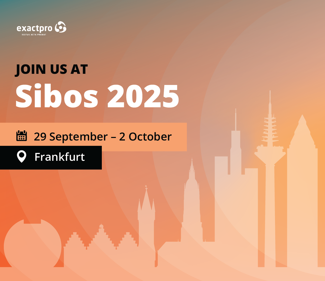 Join us at Sibos 2025