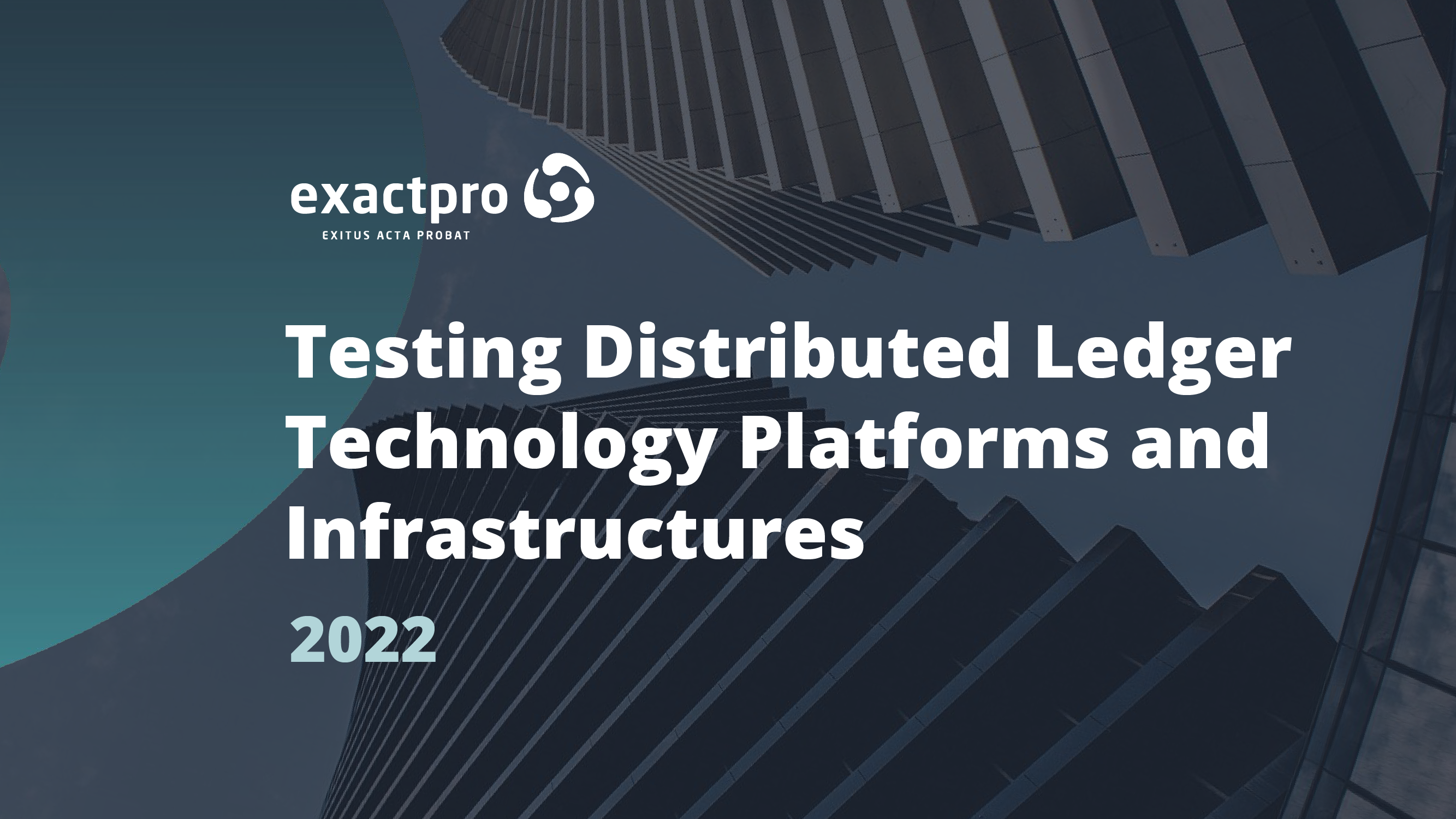 Testing Distributed Ledger Technology Platforms and Infrastructures