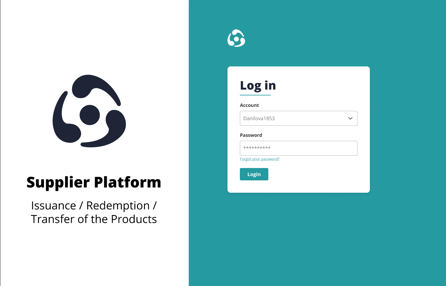UI Wireframes for Authorisation