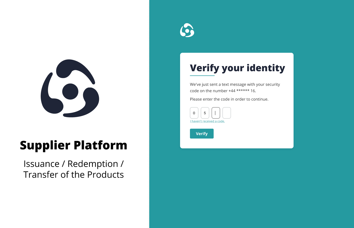 UI Wireframes for Authorisation